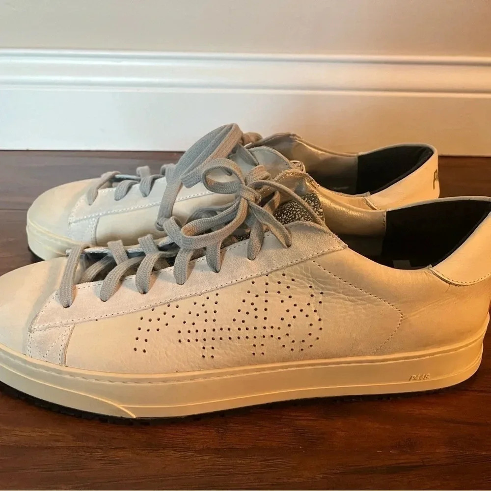 P448 Jack Nebul Sneakers, White - Picture 8 of 13